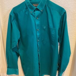 ARIAT - Men’s Long Sleeve Button Down - Twill